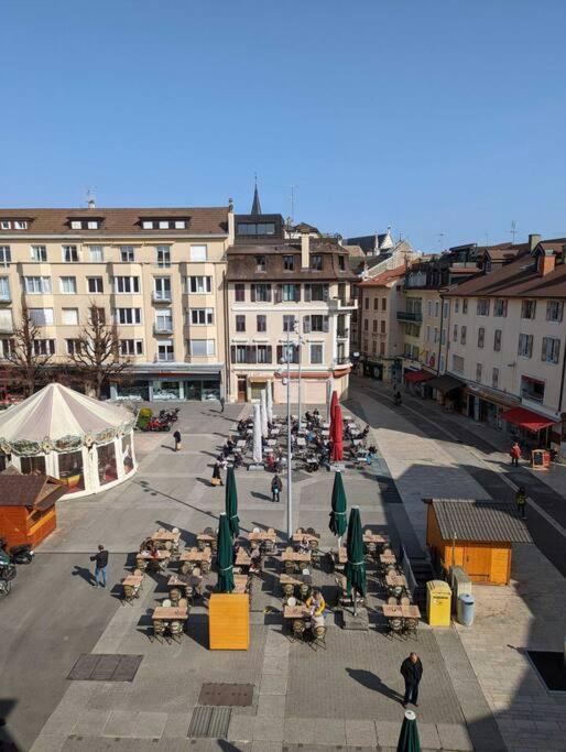 Apartamento Au Sunrise Studio Thonon-les-Bains Exterior foto